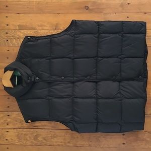 Mens LL Bean Vintage Down Puffer Vest